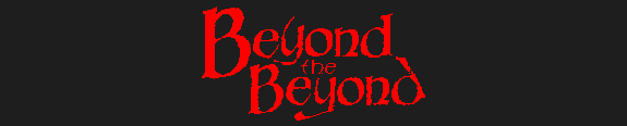 Beyond the Beyond