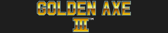 Golden Axe III